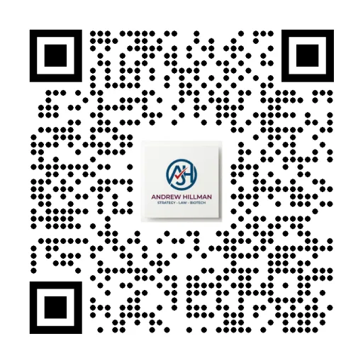 Andrew J. Hillman QR code, scan or click to connect