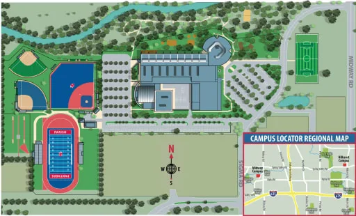 Andrew Jonathan Hillman. Parish Episcopal School Dallas campus map, Parish Episcopal School of Dallas